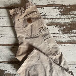 ✨SOLD✨Carhartt Distressed Double Knee Utility Pants